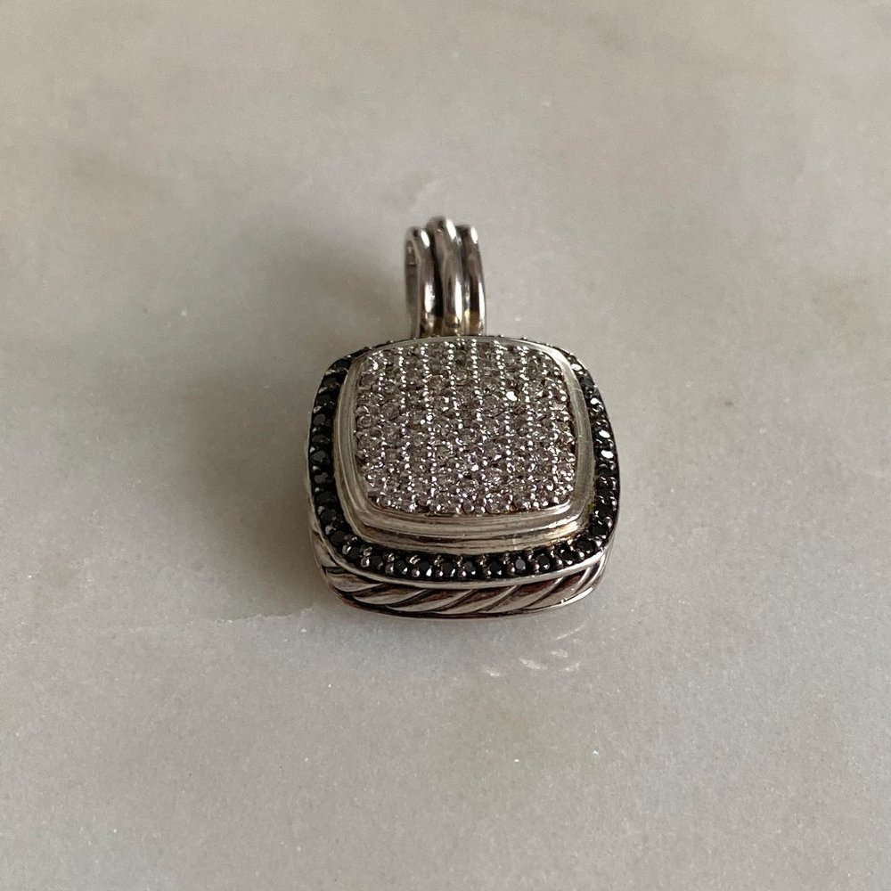 David Yurman Black & White Diamond Albion Pendant